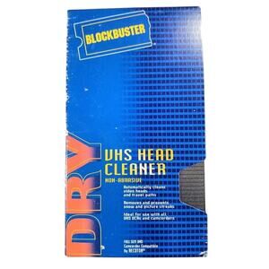 Blockbuster VHS Head Cleaner